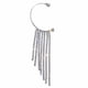 thumbnail image 3 of Pendientes largos de borla con diamantes brillantes para fiesta a la moda para mujer, pendientes individuales sin orejas perforadas Wmkox8yi sjalhkljlk4694, 3 of 9