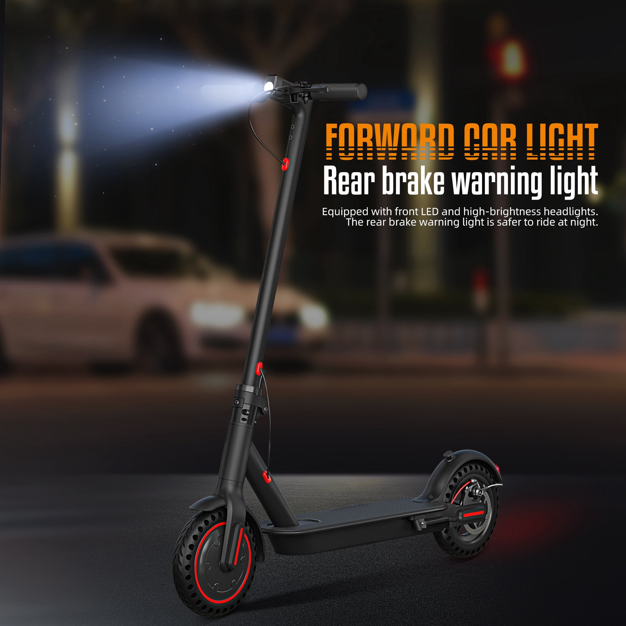Electric Scooter Adults, Foldable 8.5"/10" Tires E Scooter for Adults, 19 Mph, 350W/500W Motor Fast Scooter, Kick Scooters Max 21 Miles Long Range for Commuting, Heavy Duty E-Scooter, Christmas