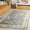 thumbnail image 4 of SAFAVIEH Arizona Vana Floral Machine Washable Area Rug, Green/Beige, 5' x 8', 4 of 15