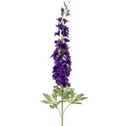 CC Home Furnishings Club Pack of 12 Artificial Violet Delphinium Silk Flower Sprays 32"