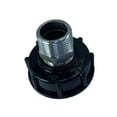 thumbnail image 1 of Scienceny Contenedor IBC, adaptadores de válvula de 1 pulgada, manguera de depósito portátil, conectores roscados, suministros de barril, Herramientas y ferretería, 1 of 6