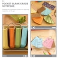 thumbnail image 3 of MesaSe 5 Pcs Card Loose-leaf Book Index Cards Flashcards with Binder Study Cards Cards Supplies Blank Index Note Cards Office, 3 of 6