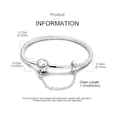 thumbnail image 4 of Pulsera De Plata 925 Xtellar Snake Safe Chain Star Dije, 4 of 4