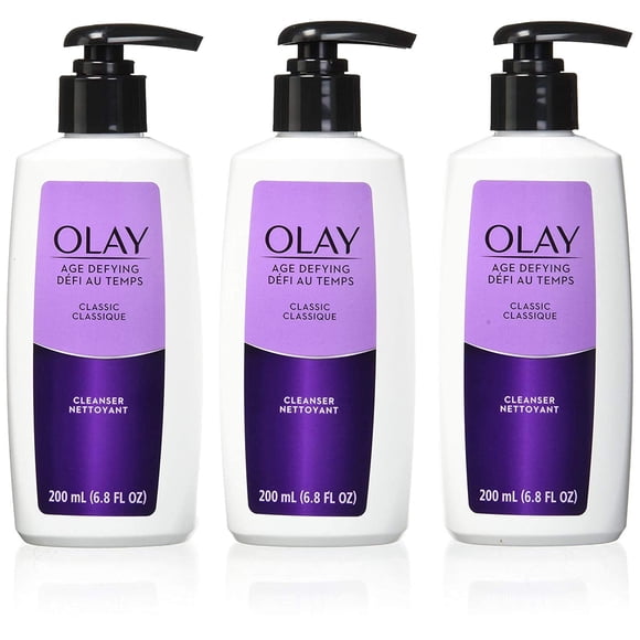 Limpiador facial clásico antiedad Face Wash Olay, 200 ml, 3 unidades
