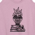 thumbnail image 3 of Instant Message - Stack Of Books With Plant - Women's Racerback Tank Top, 3 of 6