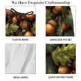 thumbnail image 4 of luoweisi Men's Beach Shorts Quick Dry Swim Trunks with Mesh Lining Acorns 2XL, 4 of 5
