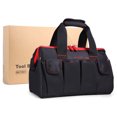 thumbnail image 3 of Bolsa de Herramientas 7 Bolsillos Kit Con Correas de Hombro Ajustables METERK MKTB01, 3 of 7