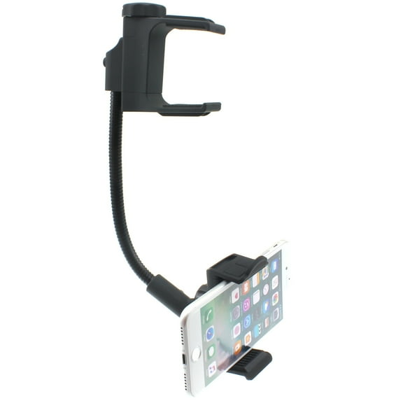 Mirror Holder Car Mount for Motorola One 5G - Rear View Swivel Cradle Stron Grip Y8K Compatible With Motorola One 5G