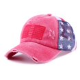 thumbnail image 4 of American Flag Baseball Cap Red White Blue Baseball Hat Fourth of July Hat Patriotic Baseball Cap Usa Independence Day Hat July 4th Patriotic Cap Patriotic Festival Party, 4 of 9