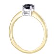 thumbnail image 2 of 18ct Gold Jewelco London Round 1/2ct Diamond 4 Claw Solitaire Engagement Ring, 2 of 5
