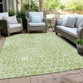 thumbnail image 6 of Addison Rugs Chantille Indoor/Outdoor Transitional Geometric Aloe Washable Rectangle Rug, 9' x 12', 6 of 6