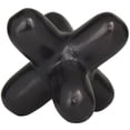 thumbnail image 6 of 8" x 7" Black Aluminum Jack Abstract Sculpture, by DecMode, 6 of 7
