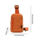 thumbnail image 3 of Bolsa de pecho | Mochila bandolera bandolera de poliéster - Mini bandolera para viajes al aire libre | Correa elástica ajustable | 7,6 x 5,3 x 1,9 pulgadas | Blanco Caqui Naranja | 1 Pieza, 3 of 8