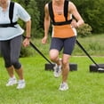 thumbnail image 3 of Advancent Velocidad fuerza entrenamiento trineo hombro arnés resistencia banda cinturón deportes equipo Gimnasios en casa Advancent OD004808-00, 3 of 6