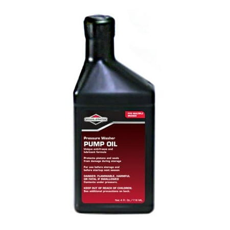 Briggs & Stratton 6033 Pressure Washer Pump Oil