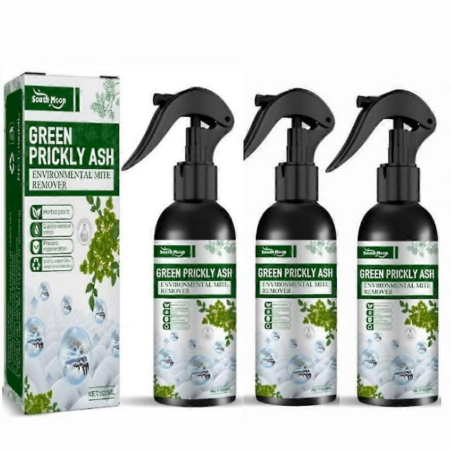 3pcs Mite Killer Spray Natural Bed Bug and Dust Mite Spray for Furniture Carpet