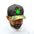 thumbnail image 4 of Gorra FLOR DIVINA Camuflaje Verde Ajustable VAGO Style, 4 of 5