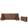 thumbnail image 1 of Recamara King Size Kessa Muebles 4 Piezas Nogal, 1 of 12