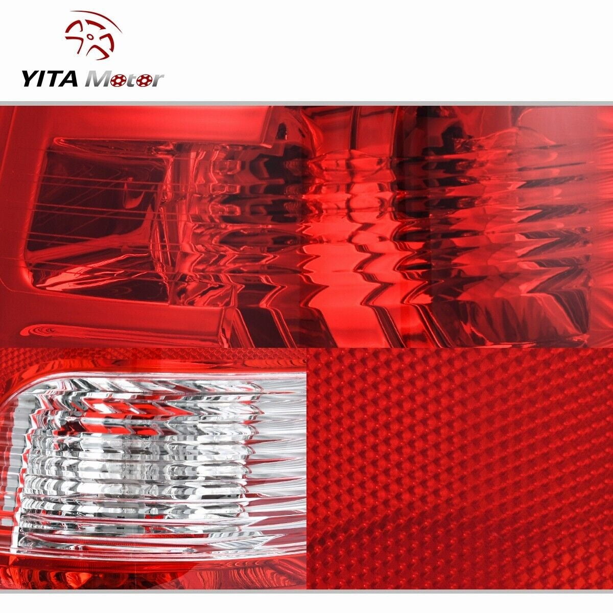 RVNI Tail Lights Replace Brake Rear Lamp For 2009-2018 Dodge Ram 1500 10-18 2500 3500