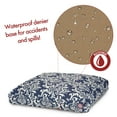 thumbnail image 4 of Majestic Pet | French Quarter Rectangle Pet Bed For Dogs, Removable Cover, Navy Blue, Large, 4 of 5