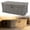 Grey 2, variant on Cable Management Box, Handmade Rattan Cable Organizer with 2 Open Slots, Cord Hider for Power Strip,13*5.1*5.1IN,Beige