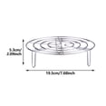 thumbnail image 4 of Tall Wire Steamer Rack Heavy Duty Tray Kitchen Tool Stainless Steel Stand Trivet, 4 of 9