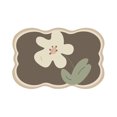 thumbnail image 1 of Puntoco Super Absorbent Flower Non-Slip Mat,Algaemud Cushion Bathroom toilet Door Absorbent Non-Slip Mat, 1 of 2