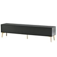 thumbnail image 6 of Dasun Modern TV Stand with 5 Champagne legs - Durable, stylish, spacious, versatile storage TVS up to 77", 6 of 9