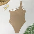 thumbnail image 5 of Puntoco Womens clearance,Women Hollow Out One-Piece Bikini Push-Up Pad Swimwear Swimsuit Beachwear Khaki L(L), 5 of 6