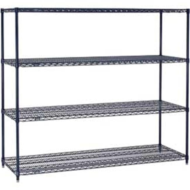 Global Industrial 24726N Nexelon Wire Shelving, 72 x 24 x 63 in
