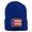 Royal, variant on Top Headwear Puerto Rico Flag Beanie - Men's Womens Puerto Rican Patriotic Winter Cuff Beanie Cap, Royal