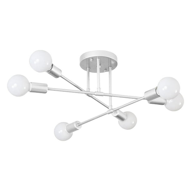Lámpara de techo Colco E27 6 luces industrial moderna para Dormitorio granja Sala