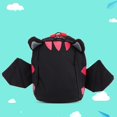 thumbnail image 5 of Mochila escolar para niños, mochila para bebé con patrón de pequeño diablo coreano, color negro, 5 of 5