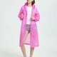 thumbnail image 5 of Capa para mujer, estilo largo, para adultos, para hombres y mujeres, atada a mano, impermeable, con capucha y botones, para exteriores, para padres e hijos, chaqueta informal de manga larga, impermeab, 5 of 7