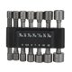 thumbnail image 1 of 14Pcs Nuts Driver Drill Bit Chrome Vanadium Steel ABS Hex Power Socket with Storage Base, 1 of 5