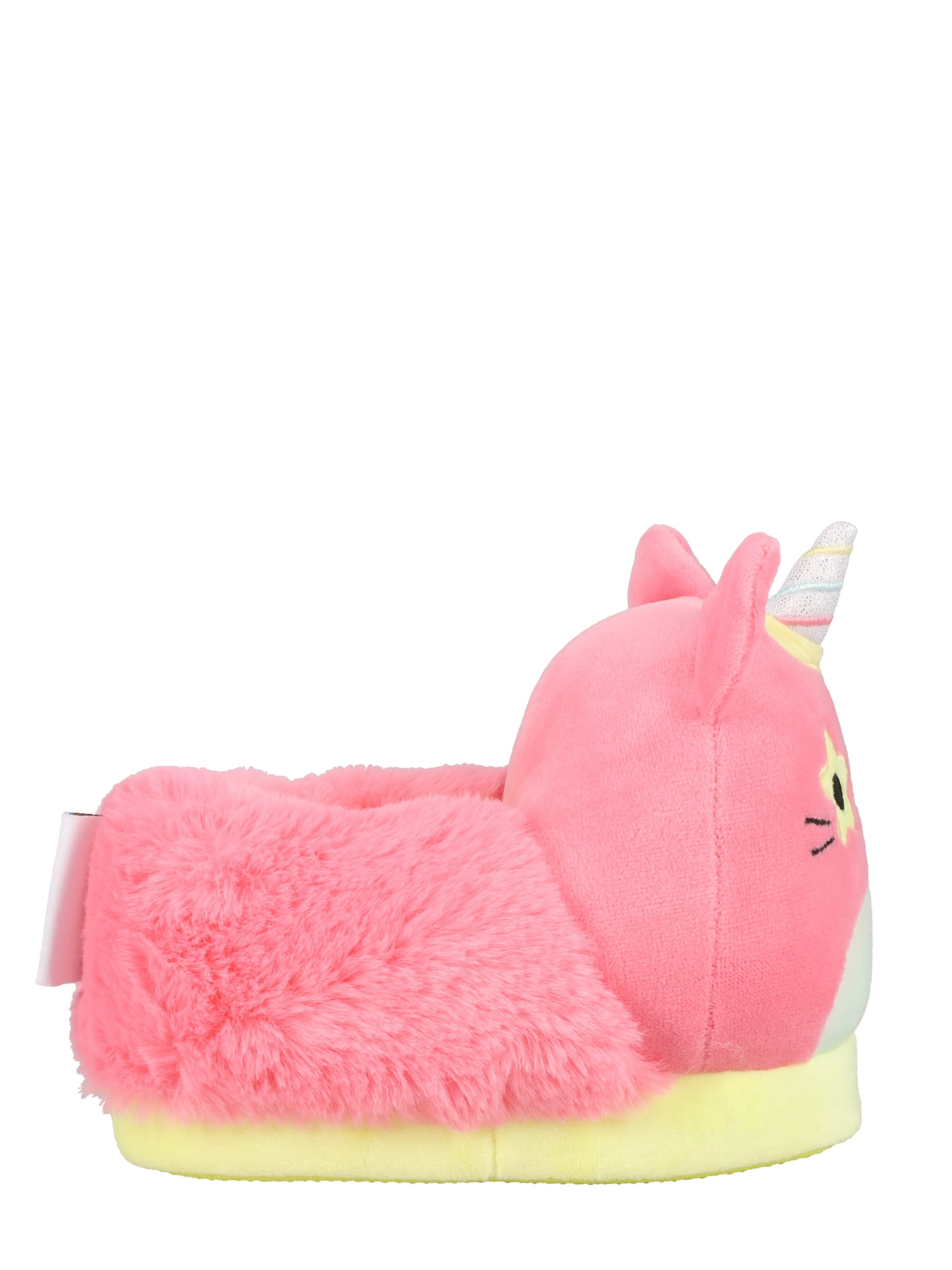 Squishmallows Toddler and Kids Character-head Scuff Slippers