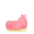 thumbnail image 3 of Squishmallows Toddler and Kids Character-head Scuff Slippers, 3 of 6