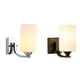 thumbnail image 4 of Lámpara De Pared De Luz Cálida De Estilo Nórdico Europeo Moderno Pantalla De Vidrio Led Lámpara Led De Pared Interior Artesanía De Hierro Lámpara De Pared De Cabecera Elegante Para Habitación Pasillo Sweethay HA027046-01, 4 of 7