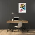 thumbnail image 3 of Baker, Bronwyn 19x24 White Modern Wood Framed Museum Art Print Titled - Pop Flower No. 2, 3 of 4