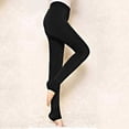 thumbnail image 4 of Sngxgn Women's Leggings High Waisted Pants for Women Black Stretchy Tights(Black,One Size), 4 of 4