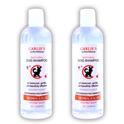 CARLIES UNTRA PREMIUM PUPPY TEARLESS SHAMPOO, LAVENDER SCENT FOR DOGS 16 OUNCE - PACK OF TWO