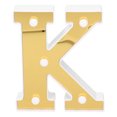 thumbnail image 2 of Light Up Sign,K‑Shape Decorative Light English K Letter Lamp Wedding Decors Top Tier Quality, 2 of 8