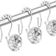 thumbnail image 2 of 12 ganchos decorativos para cortinas de baño, alzapaños para cortinas de ducha, 2 of 6