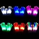 thumbnail image 2 of Guantes de neón que brillan intensamente accesorios de luz de Halloween suministros intermitentes luminosos, 2 of 5
