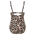 thumbnail image 5 of One Piece Swimsuit Women Full Leopard Print U Neckline Monokini Summer Pool Party Beachwear Womens Plus Size Swimsuit Brown L, 5 of 8