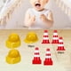 thumbnail image 5 of 100x Cono de tráfico Mini sombrero de construcción Conos de entrenamiento Niños Niñas, 5 of 8