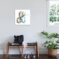 thumbnail image 3 of Art.com aqua Bloom Art Print by Jan Weiss, 24" x 24", 3 of 4