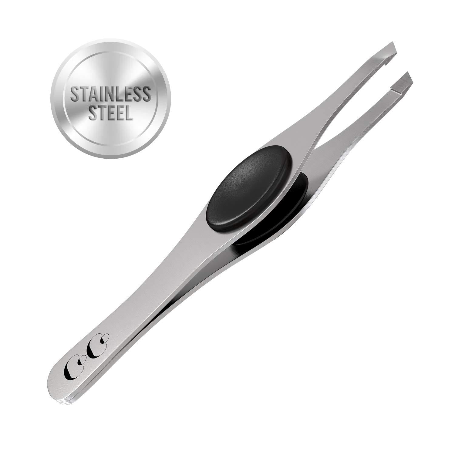Coco’s Closet Tweezers for Eyebrows Surgical grade Stainless Steel