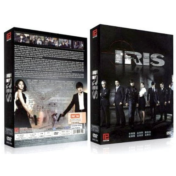 Iris Korean Drama DVD Complete Tv Series - Original K-Drama DVD Set