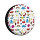 thumbnail image 1 of Balery Summer Cubiertas para Neumáticos - Protector Resistente para Neumáticos de Camioneta, SUV, Remolque, Camper y RV-14 inch, 1 of 6